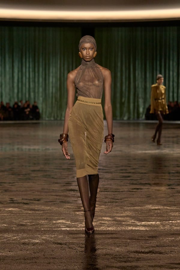 Saint Laurent · Осень–зима 2024–2025 · Образ 24